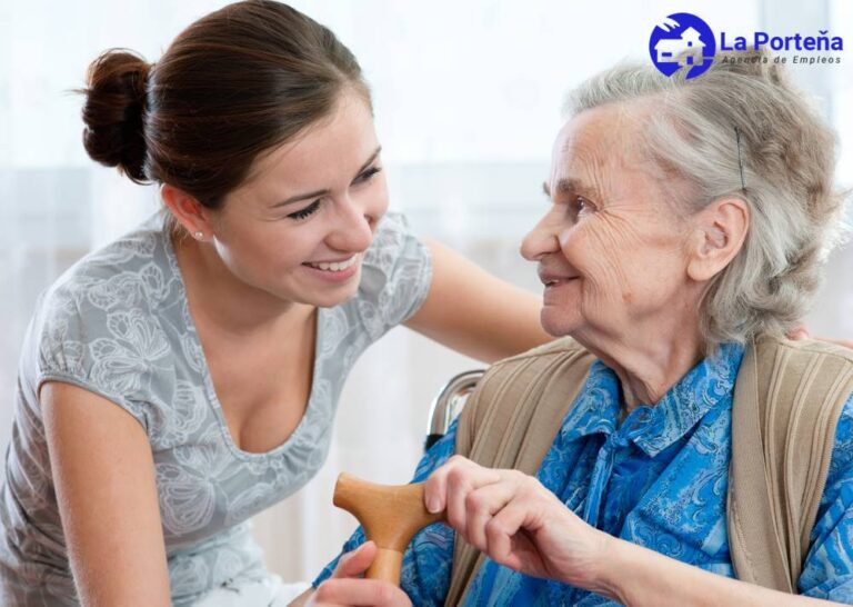 elegir una cuidadora de ancianos