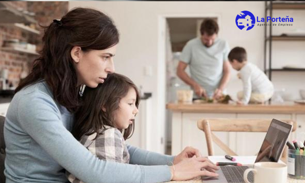 trabajar-desde-casa-teletrabajo-niños-niñas
