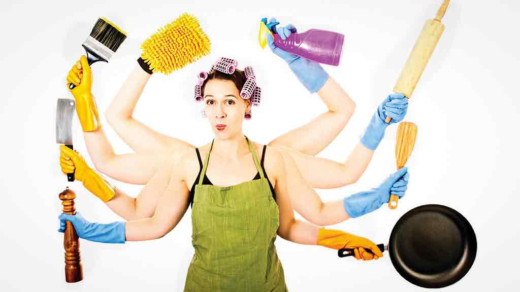 tareas domesticas: Ejemplos de las labores de una empleada doméstica